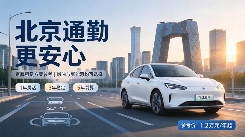 京牌指标租赁流程示意图